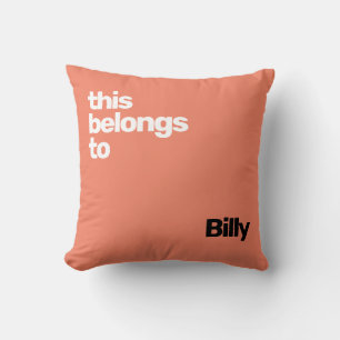 Cojín Decorativo azul moderno