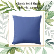 Azul perwinkle clásico con trazo blanco