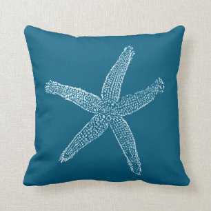 Cojín Decorativo Azul verde azulado del ilustracion de las