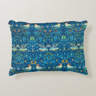 Cojín Decorativo Azul William Morris Art Birlow Pillow