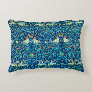 Cojín Decorativo Azul William Morris Art Birlow Pillow