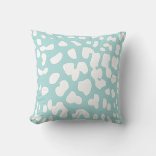 Cojín decorativo azul y blanco de Tiffany del
