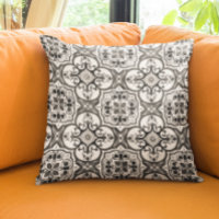 Azulejo de Talavera Mexicana Gris Fiestad