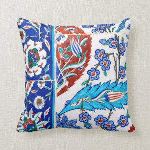 Cojín Decorativo azulejos iznik vintage