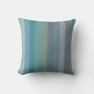 Cojín Decorativo Azules costeros suaves y neutros salvia