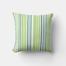 Cojín Decorativo Azules y verdes de la playa