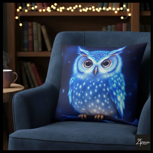 Cojín Decorativo Azure Owl Comfort Cushion (Subido por el creador)
