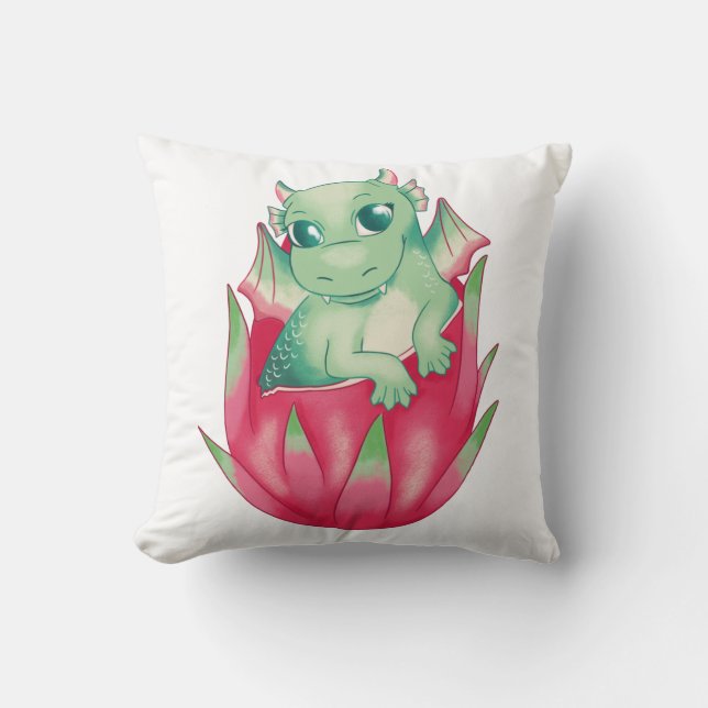 Cojín Decorativo Baby Dragon Fruit Dragon (Anverso)