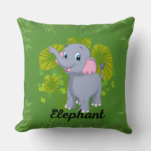 Baby Elephant Pillow for Kids – Cute Nursery Desig