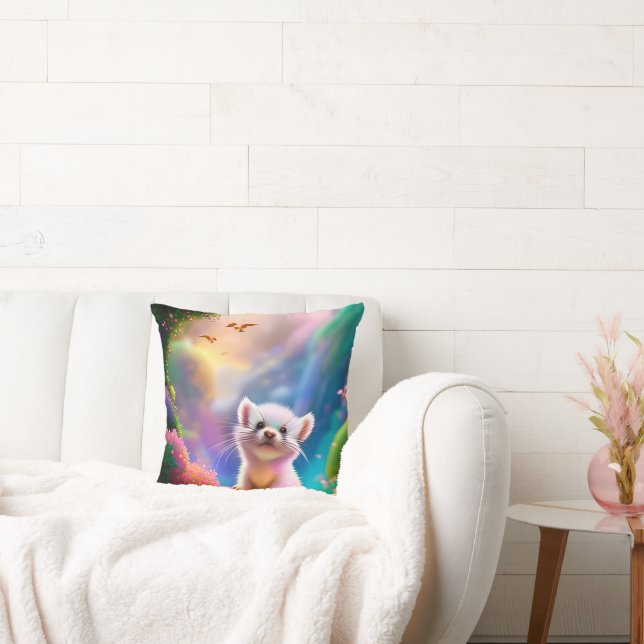 Cojín Decorativo Baby Ferret (Sofá)