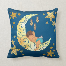 Cojín Decorativo Baby Ganesha sleeping amongst the moon and stars