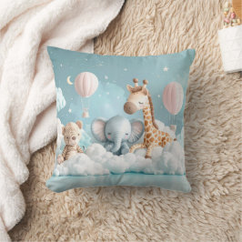 Cojín Decorativo Baby Giraffe con todos sus amigos