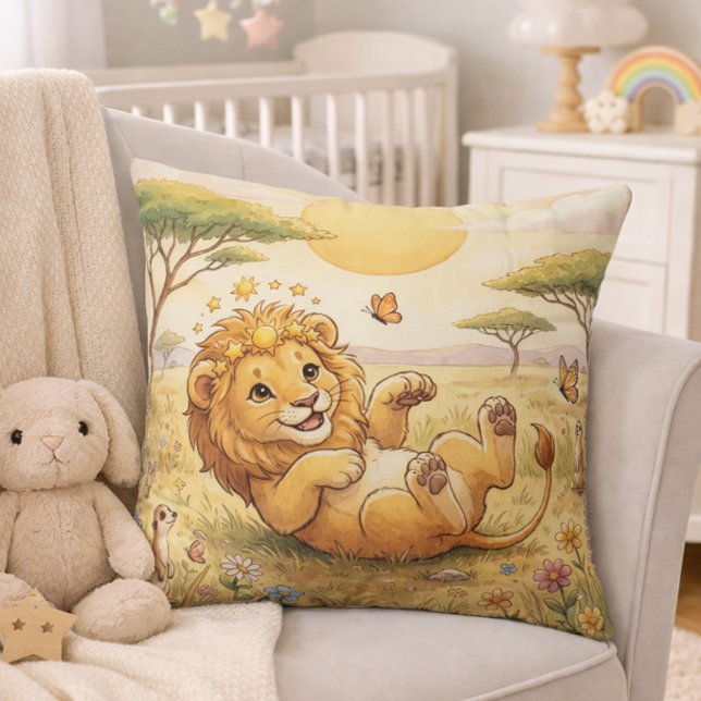 Cojín Decorativo Baby Leo Zodiac Nursery Kids (Subido por el creador)