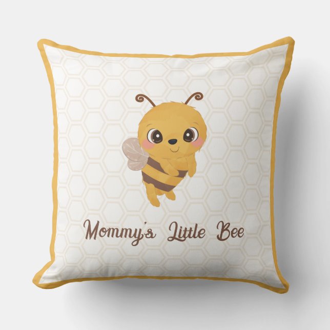 Cojín Decorativo Baby Little Bee Mom to be (Anverso)