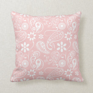 Cojín Decorativo Baby Pink Paisley