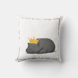 Cojín Decorativo Baby Pygmy Hippo - Goodnight Sweet Prince Cushion