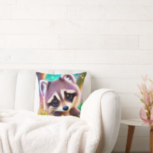 Cojín Decorativo Baby Raccoon