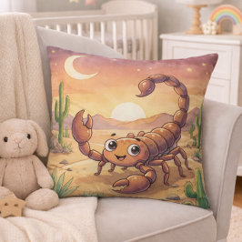 Cojín Decorativo Baby Scorpio Zodiac Nursery Kids