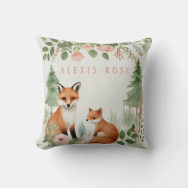 Cojín Decorativo Baby Shower de Woodland Animals