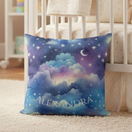 Cojín Decorativo Baby Shower Gift Pillow - Dreamy Night Sky