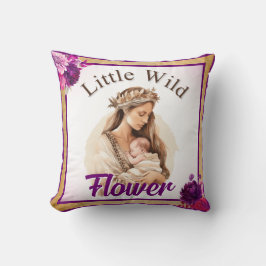 Cojín Decorativo Baby Shower Purple Boho