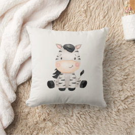 Cojín Decorativo Baby Zebra sentada