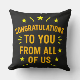 Cojín Decorativo Back to School Congratulations – Quote