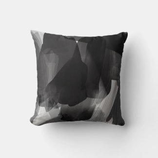 Cojín Decorativo Backgroun pintado de blanco y negro cepillado