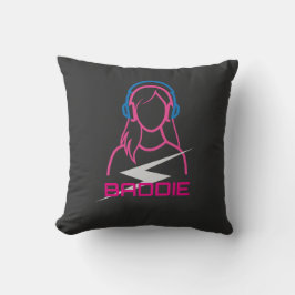 Cojín Decorativo Baddie Lifestyle DJ Headphones