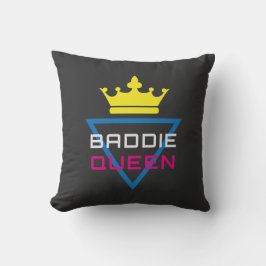 Cojín Decorativo Baddie Queen Crown Y2K