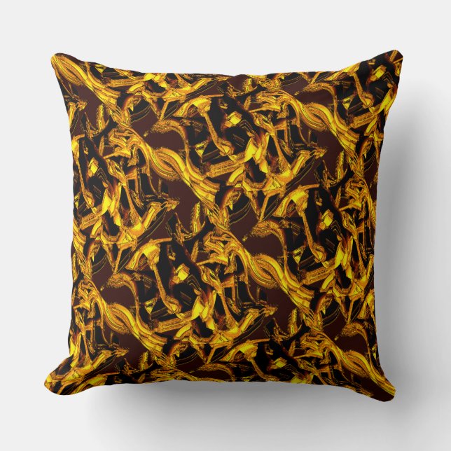 Cojín Decorativo Bagazo o trozos de cáscara de mandarina deshidrata (Anverso)