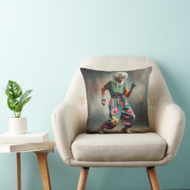 Cojín Decorativo Bailando con la abuela Hipster