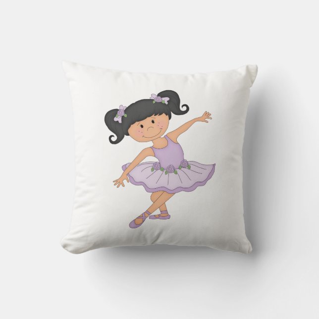 Cojín Decorativo Bailarín-Curtsy de la niña (Anverso)