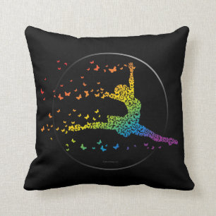 Cojín Decorativo Bailarín de mariposas