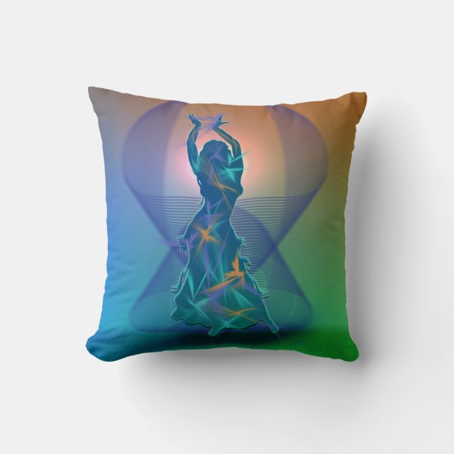 Cojín Decorativo Bailarín * Pheja* (Anverso)