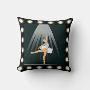 Cojín Decorativo Bailarina De Ballet Con Luz Específica Y Marque