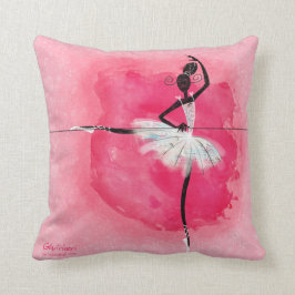 Cojín Decorativo Bailarina en la barra