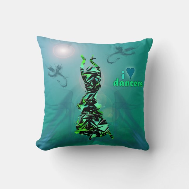 Cojín Decorativo Bailarina *Jinx* (Anverso)