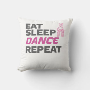 Cojín Decorativo Bailarina para bailarina comiendo baile de sueño r