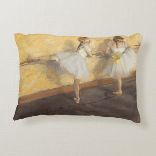 Cojín Decorativo Bailarinas en la barra por Edgar Degas, Ballet Vin