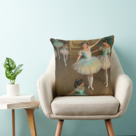 Cojín Decorativo Bailarinas esperando para actuar