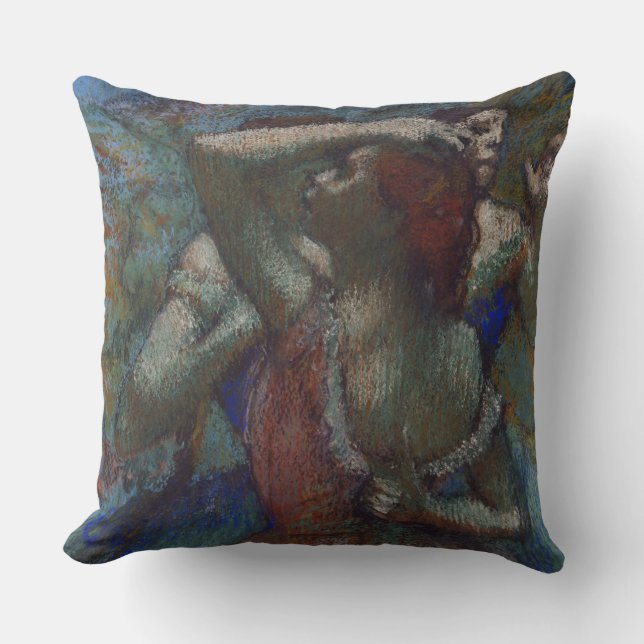 Cojín Decorativo Bailarines de ballet jóvenes (Ballerinas) (por Edg (Anverso)