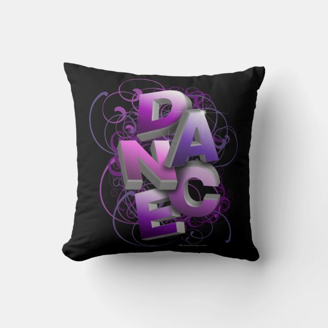 Cojín Decorativo Baile 3D (Verano) (Anverso)