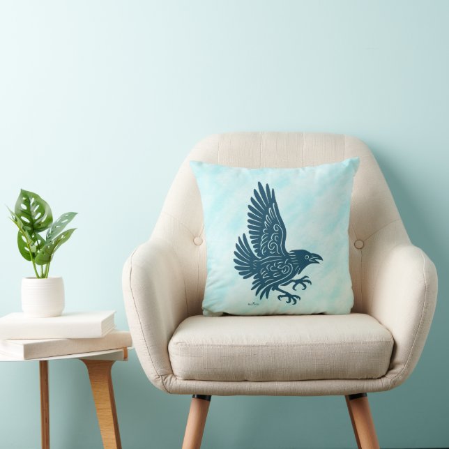 Cojín Decorativo Baile Blue Raven (Silla)