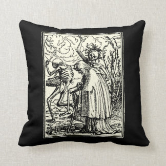 Cojín Decorativo Baile de muerto, Dance of macabre (Holbein)