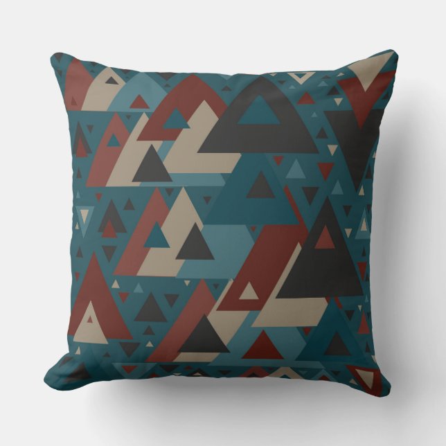 Cojín Decorativo Baile triangular (Anverso)