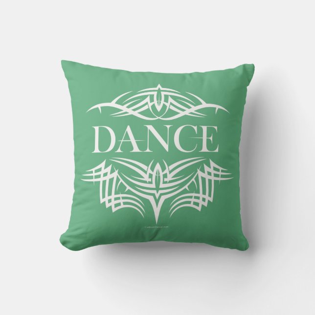Cojín Decorativo Baile tribal (Anverso)