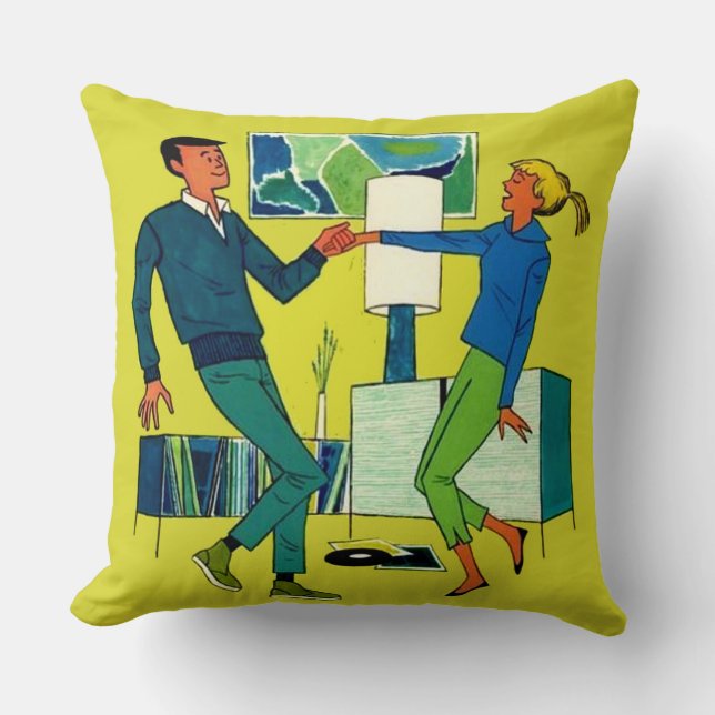 Cojín Decorativo Bailemos (Anverso)