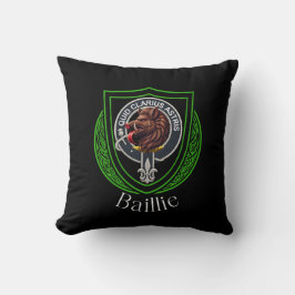 Cojín Decorativo Baillie Scottish Clan Escudo