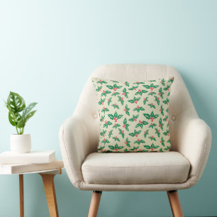 Cojín Decorativo Bajo el hogar de Navidades Minimalistas Mistletoe